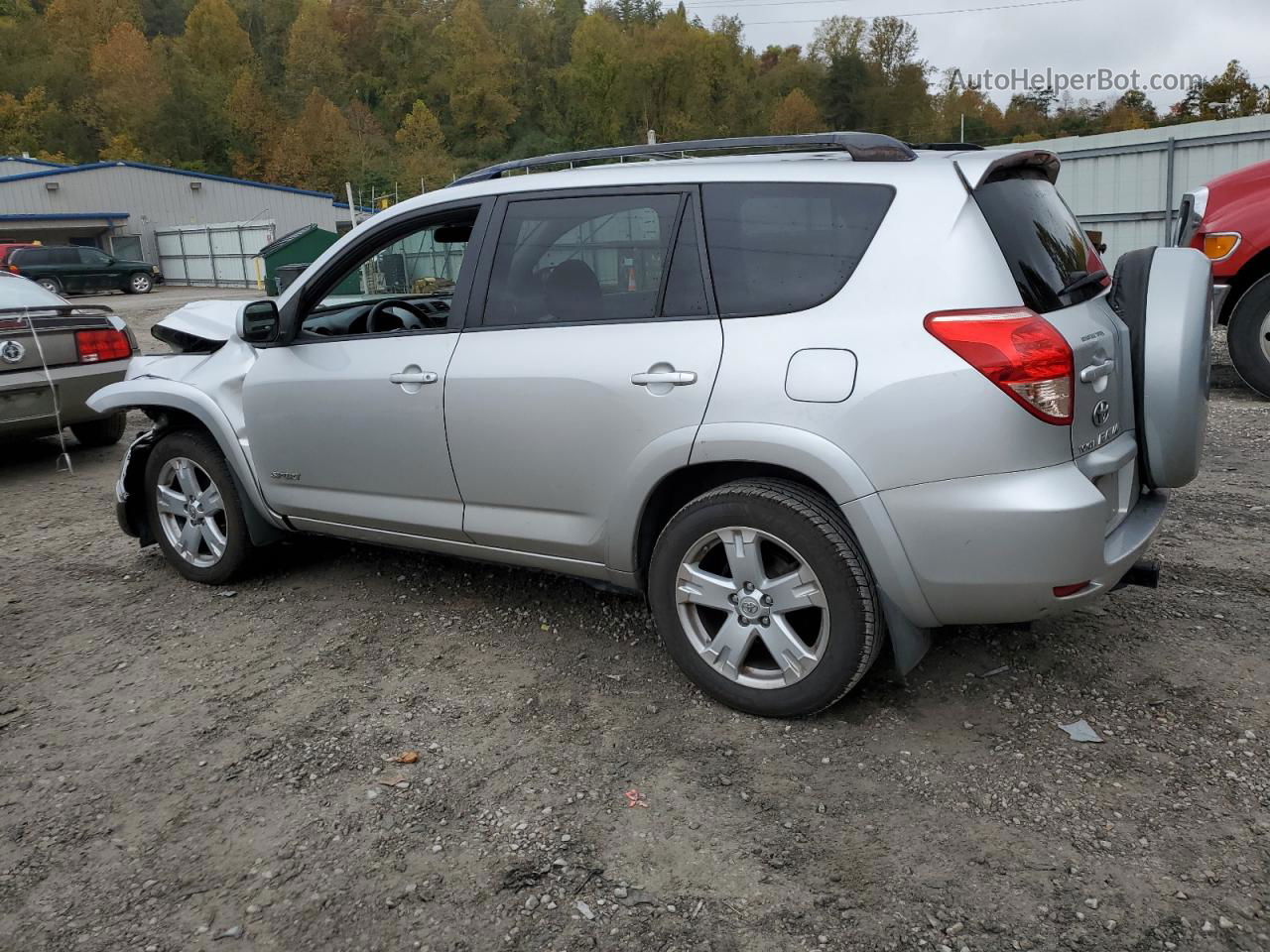 2007 Toyota Rav4 Sport Silver vin: JTMBD32V575120185