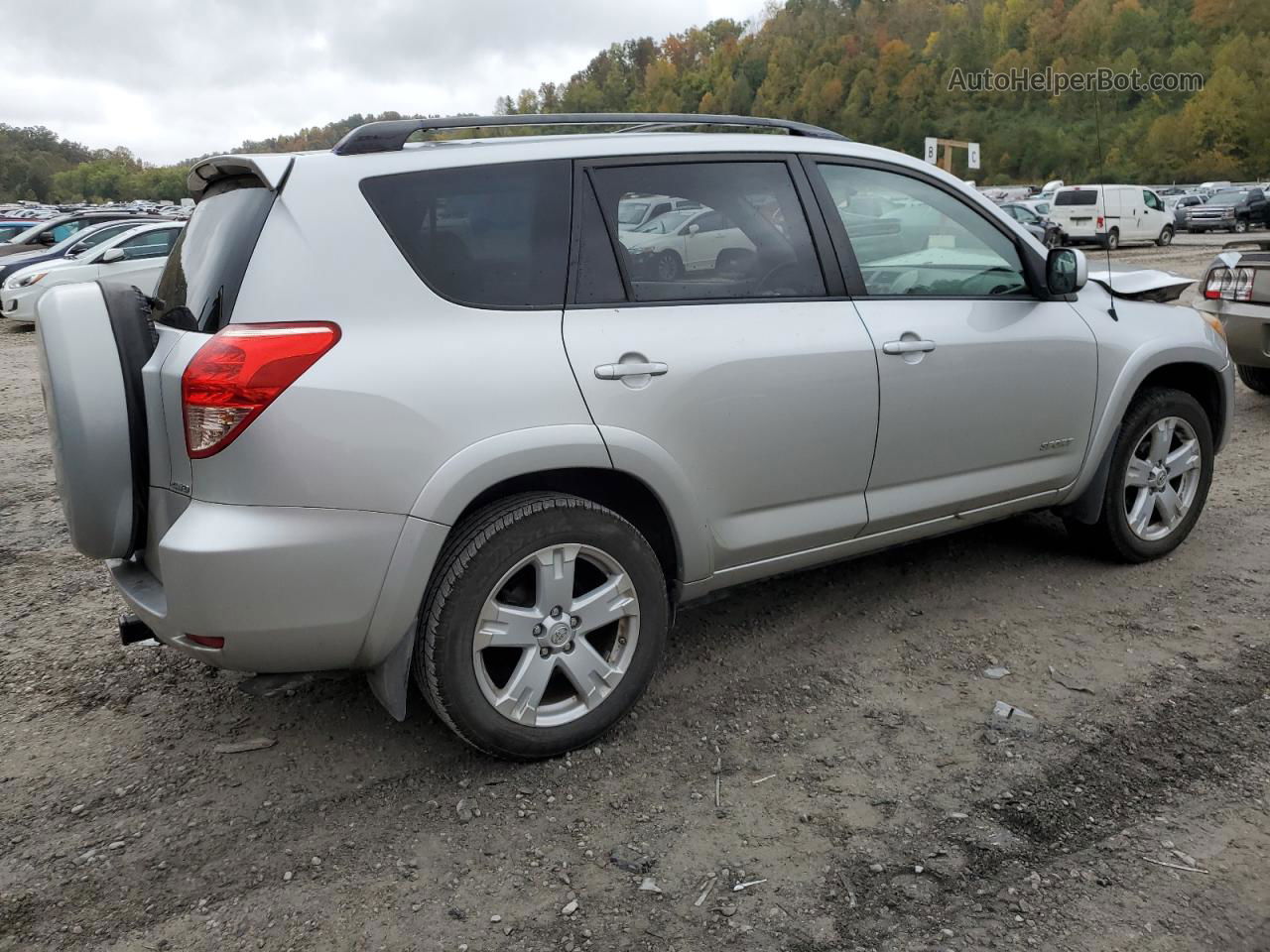 2007 Toyota Rav4 Sport Silver vin: JTMBD32V575120185