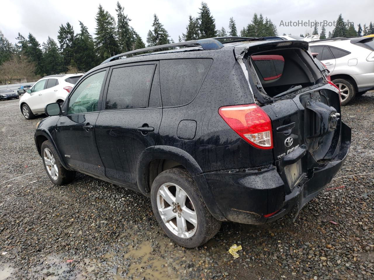 2007 Toyota Rav4 Sport Черный vin: JTMBD32V776043328