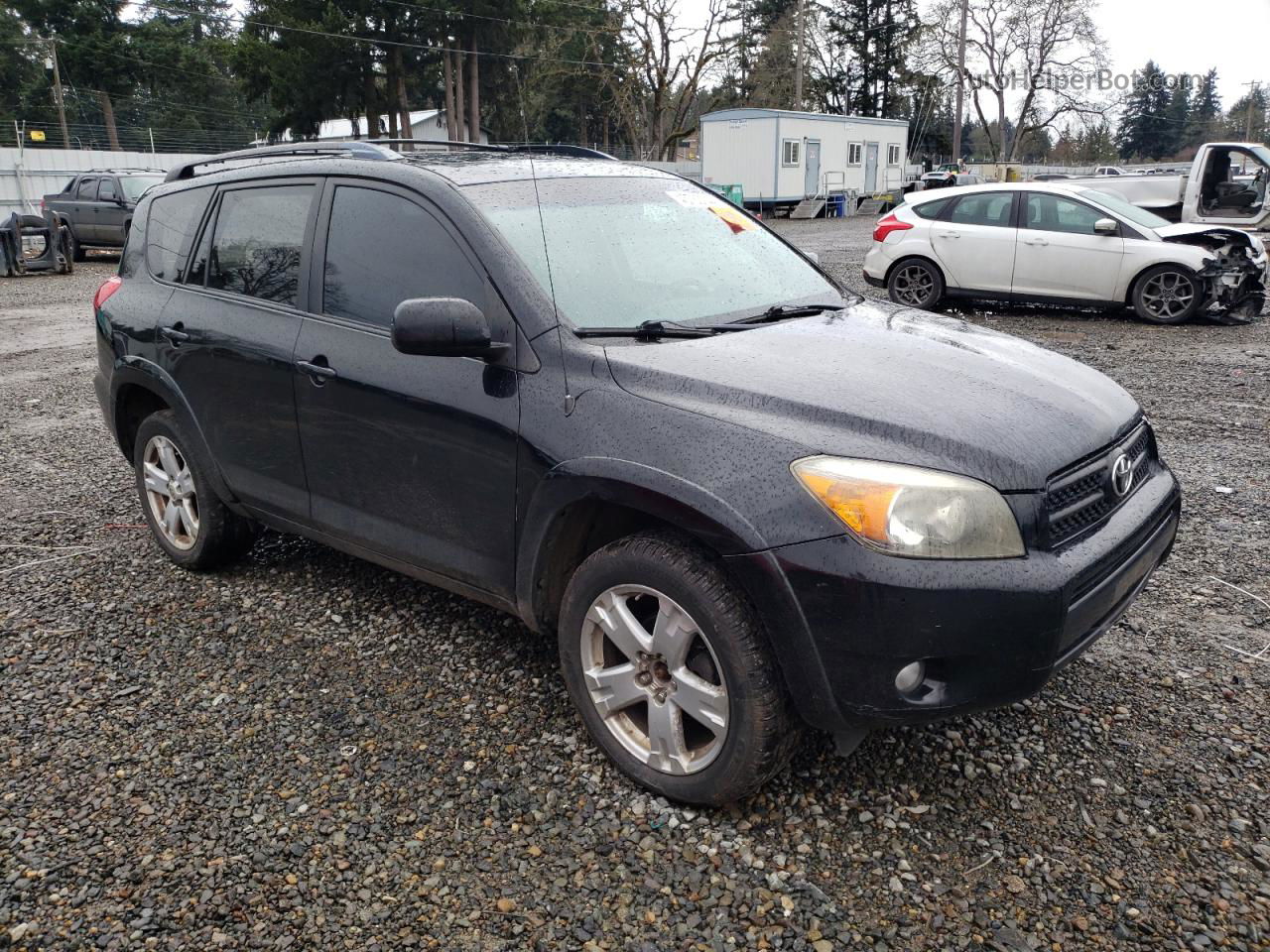 2007 Toyota Rav4 Sport Black vin: JTMBD32V776043328