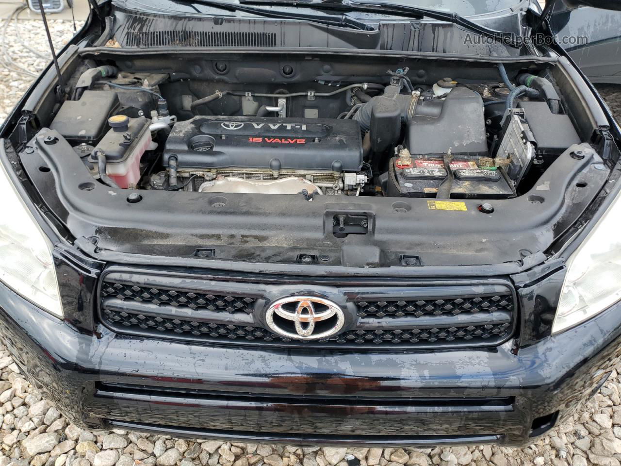 2007 Toyota Rav4  Черный vin: JTMBD33V075116995