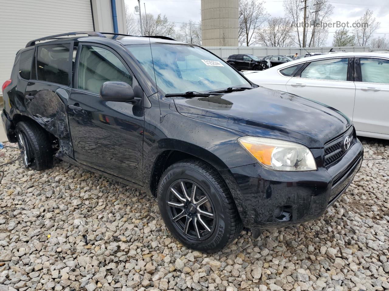 2007 Toyota Rav4  Черный vin: JTMBD33V075116995