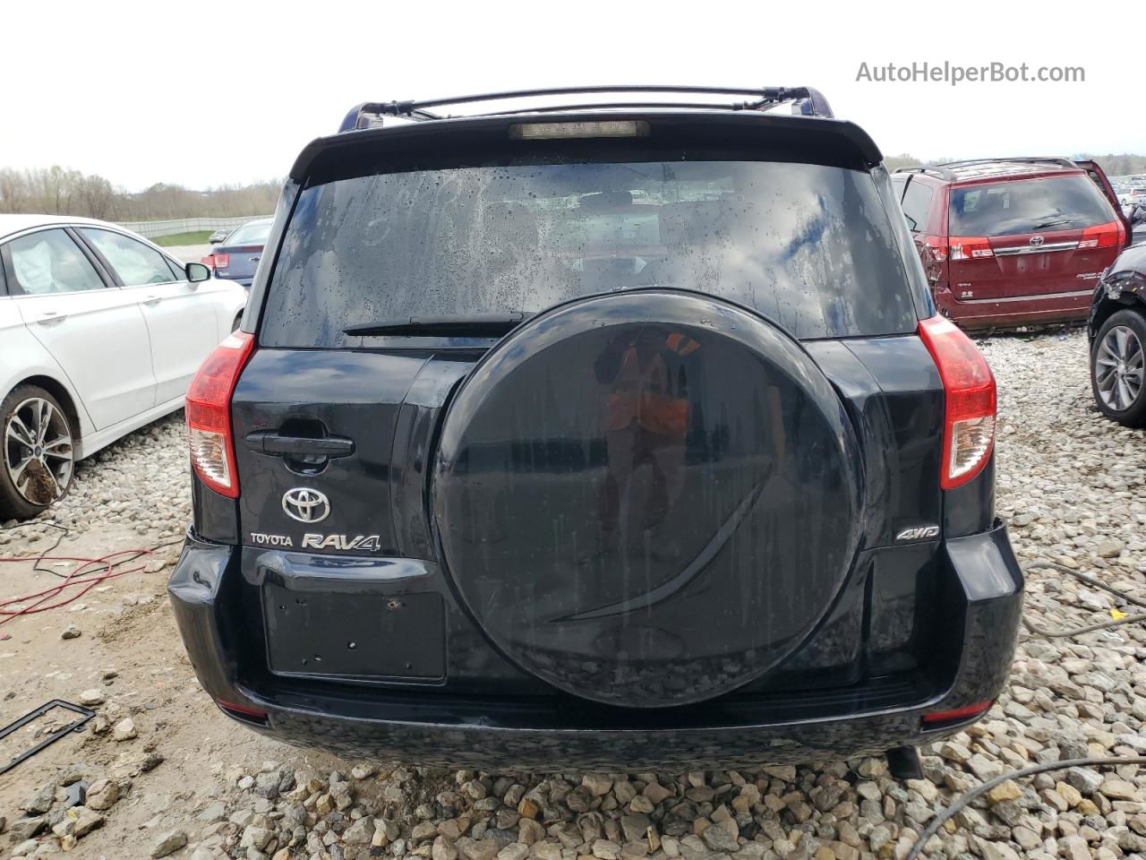 2007 Toyota Rav4  Black vin: JTMBD33V075116995