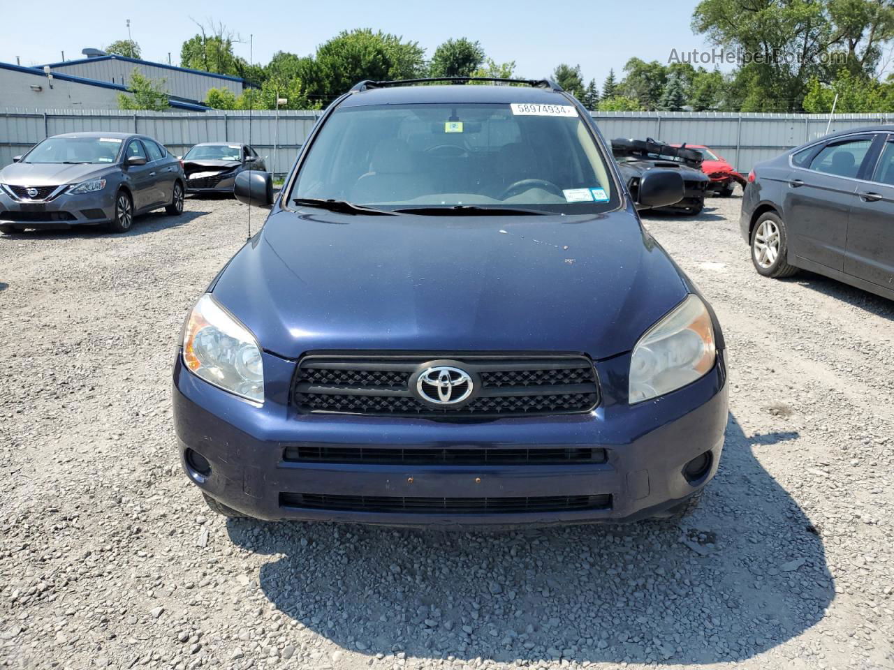 2007 Toyota Rav4  Blue vin: JTMBD33V176027740