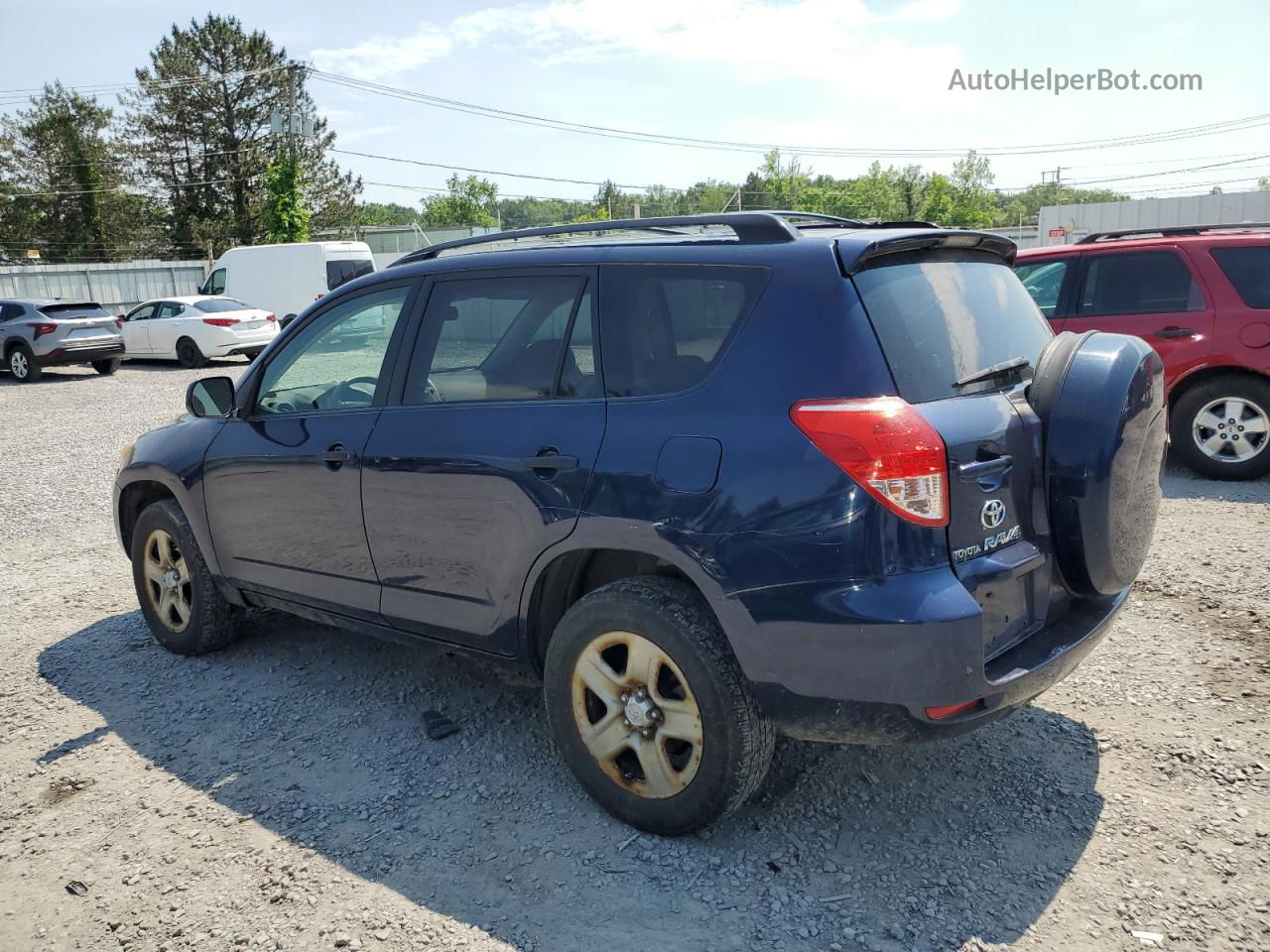 2007 Toyota Rav4  Blue vin: JTMBD33V176027740