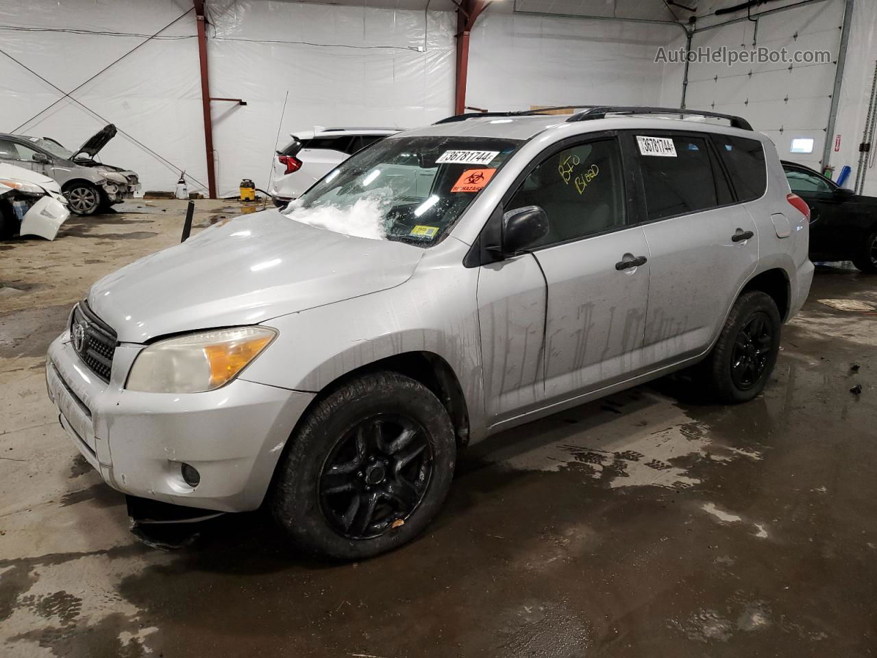 2007 Toyota Rav4  Silver vin: JTMBD33V176040570