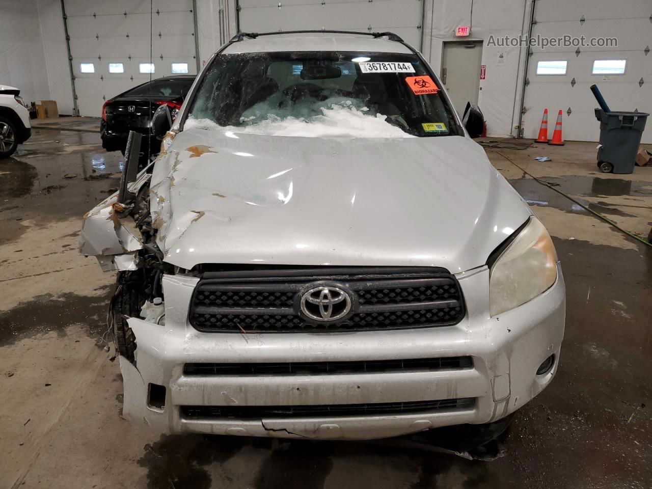 2007 Toyota Rav4  Silver vin: JTMBD33V176040570