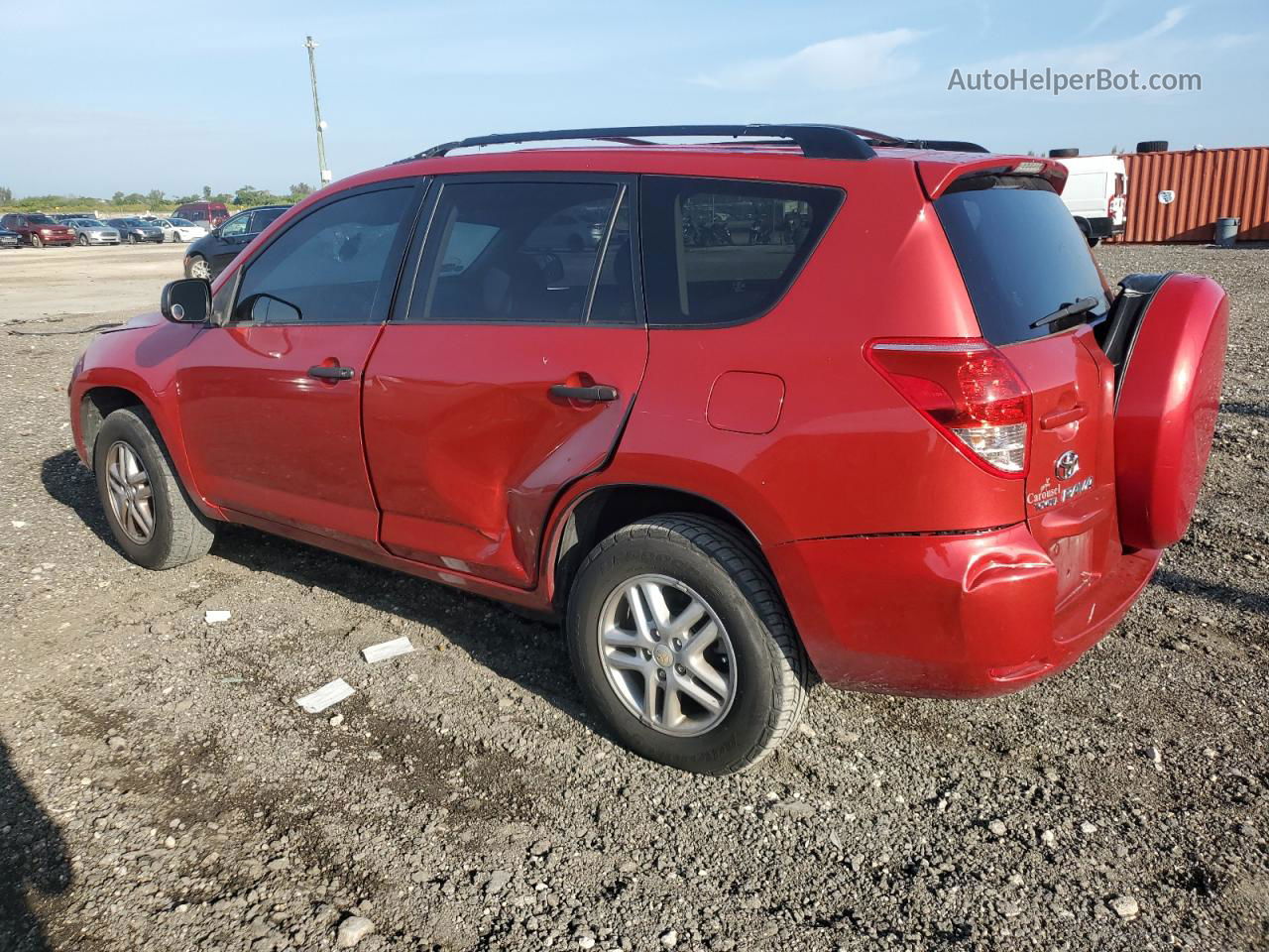 2007 Toyota Rav4  Red vin: JTMBD33V375121530