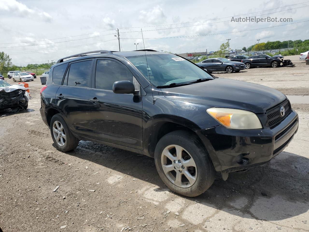 2007 Toyota Rav4  Black vin: JTMBD33V376028727