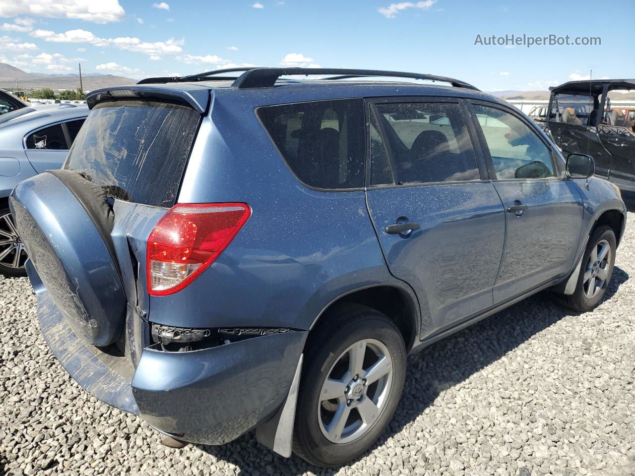 2007 Toyota Rav4  Blue vin: JTMBD33V376036973