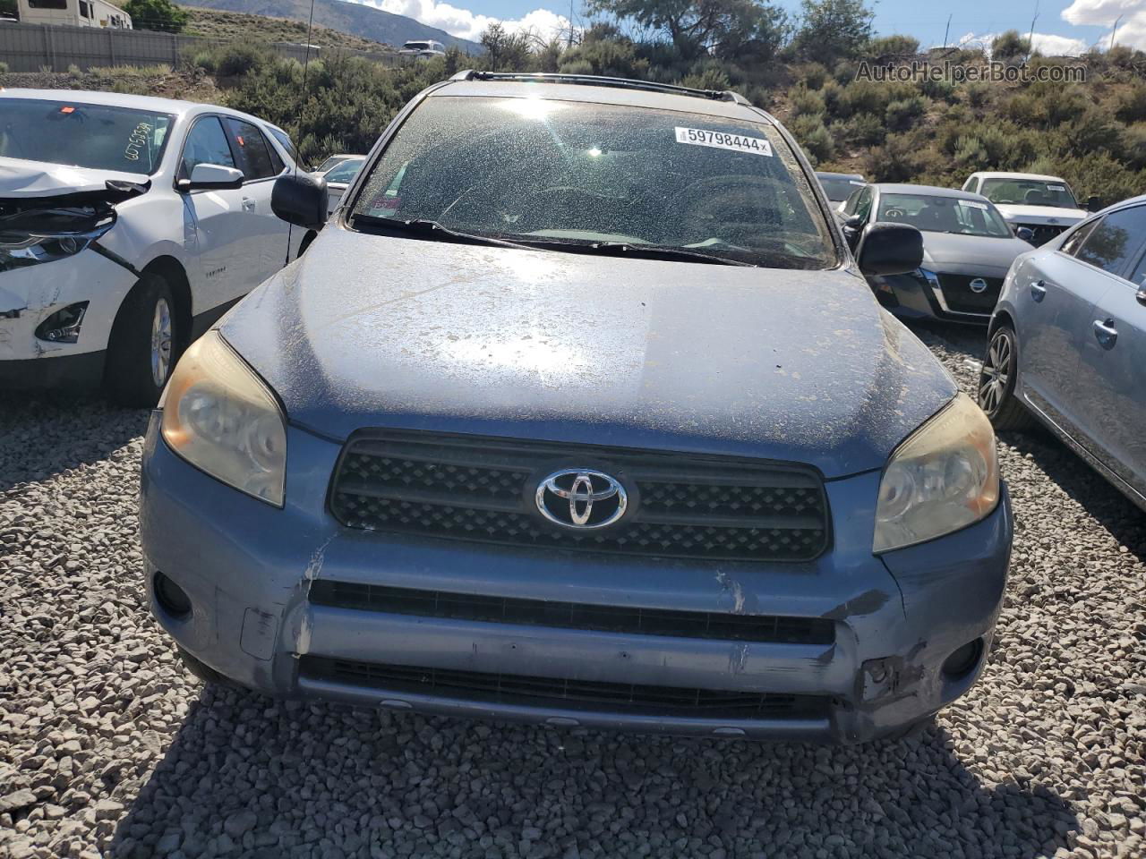 2007 Toyota Rav4  Синий vin: JTMBD33V376036973