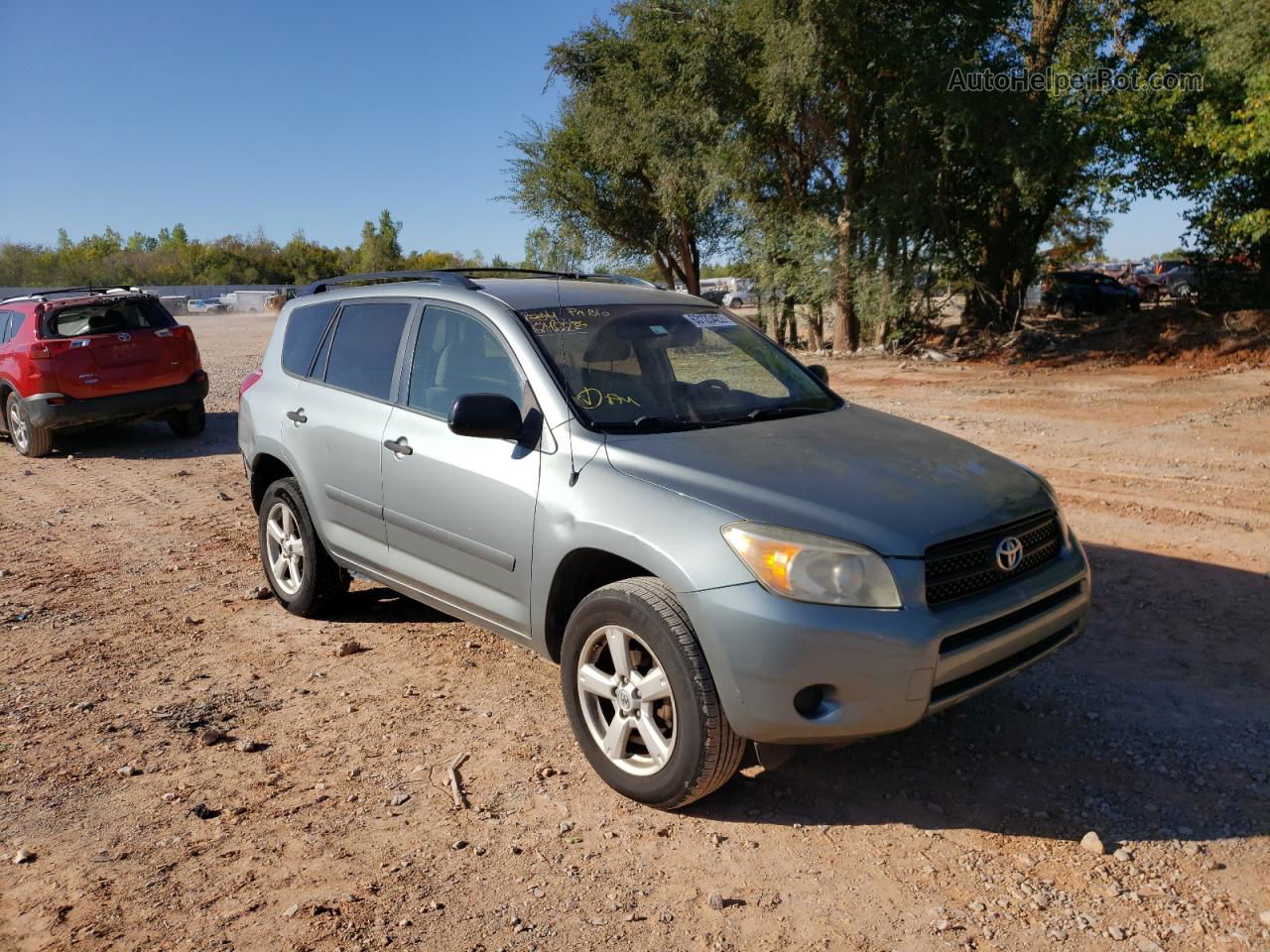 2007 Toyota Rav4  Gray vin: JTMBD33V376040036