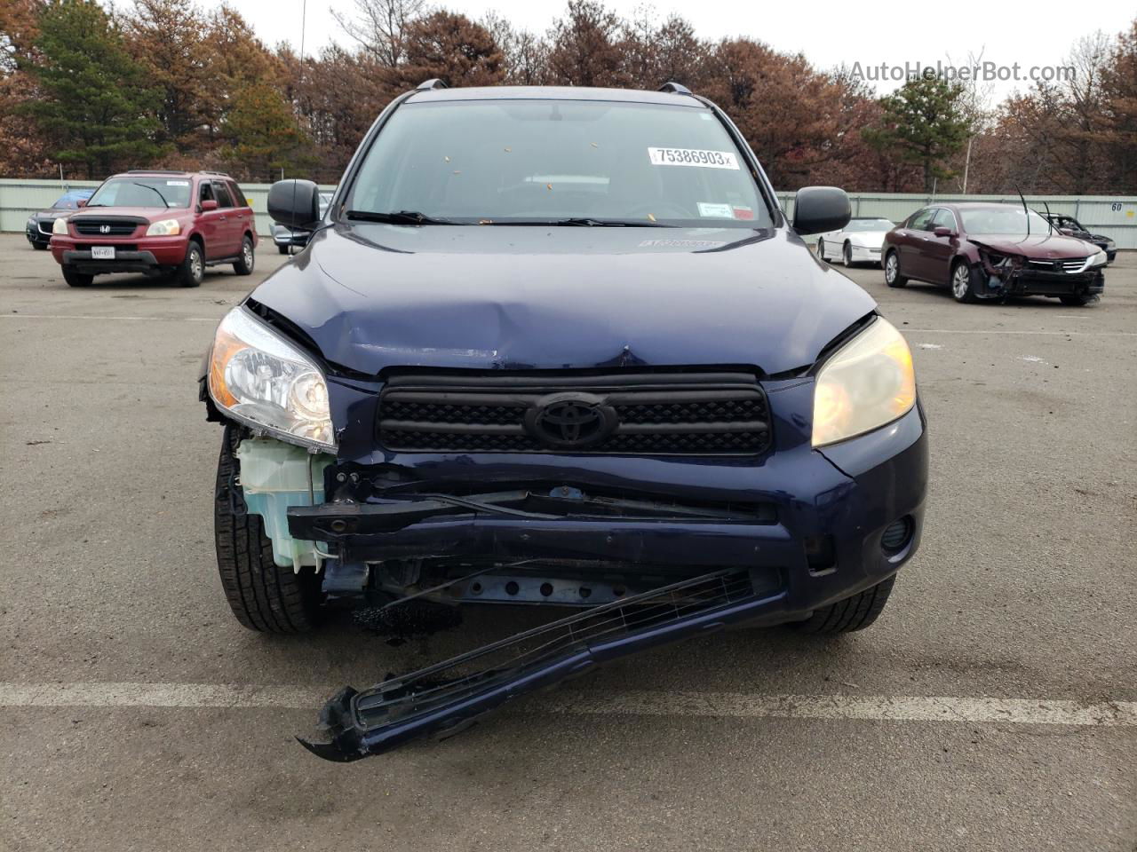 2007 Toyota Rav4  Blue vin: JTMBD33V475057711