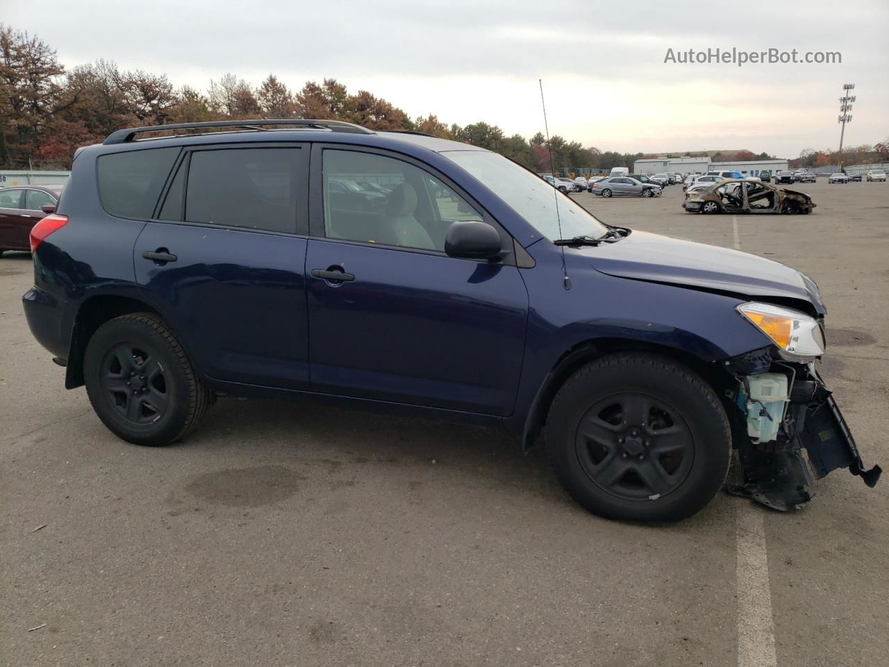 2007 Toyota Rav4  Blue vin: JTMBD33V475057711