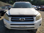 2007 Toyota Rav4  White vin: JTMBD33V475102338