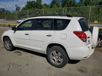 2007 Toyota Rav4  White vin: JTMBD33V475102338