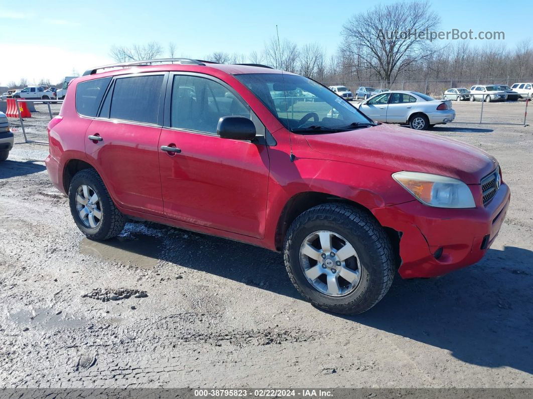 2007 Toyota Rav4   Red vin: JTMBD33V476042426