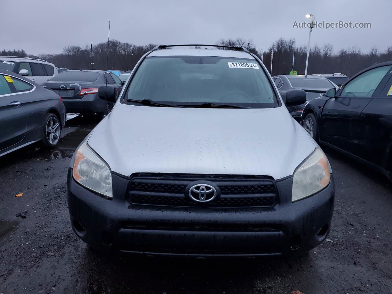 2007 Toyota Rav4  Silver vin: JTMBD33V476051840