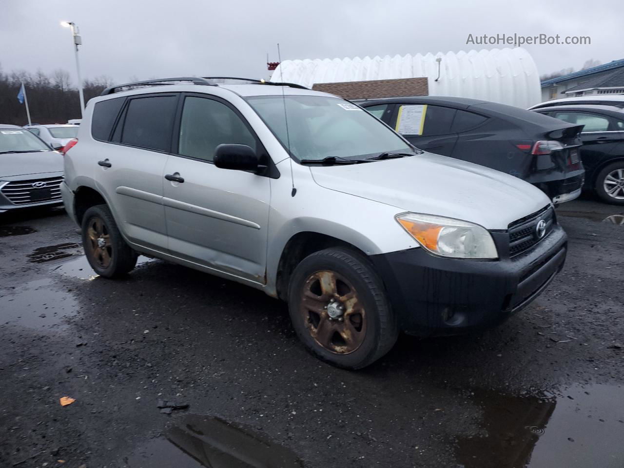 2007 Toyota Rav4  Silver vin: JTMBD33V476051840