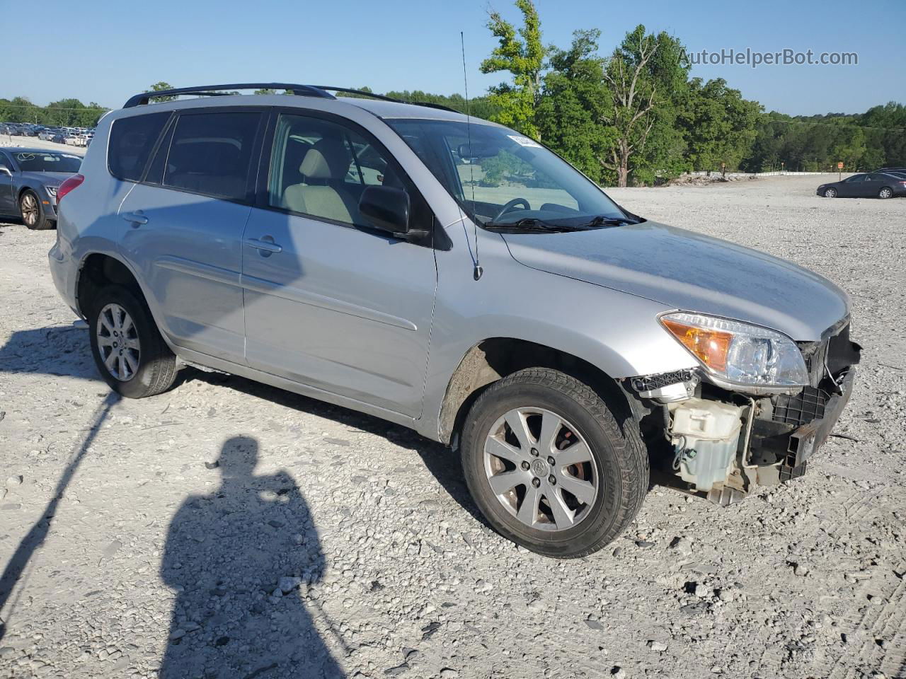 2007 Toyota Rav4  Серебряный vin: JTMBD33V476051840