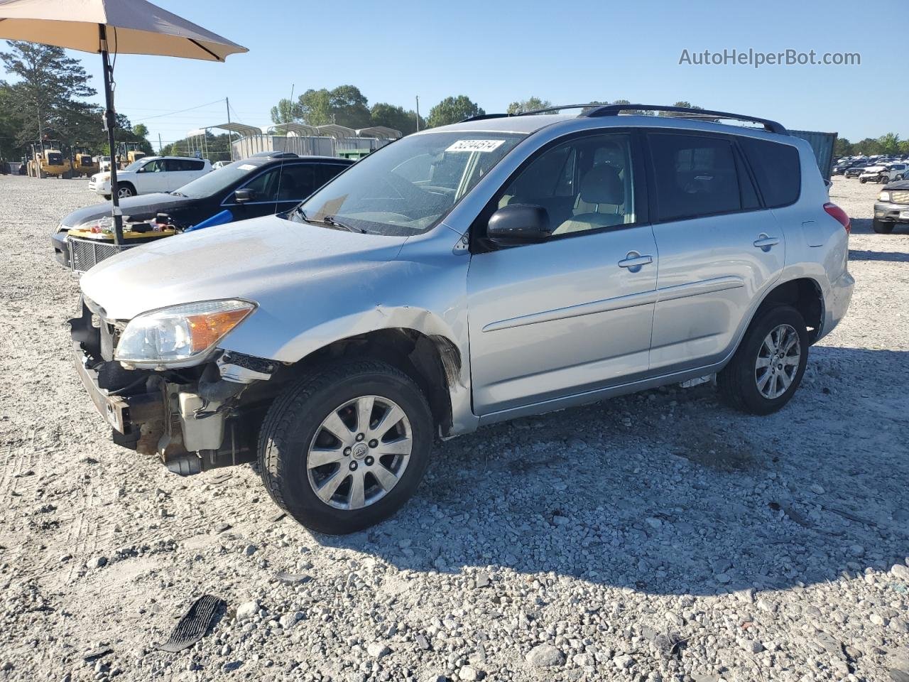 2007 Toyota Rav4  Silver vin: JTMBD33V476051840