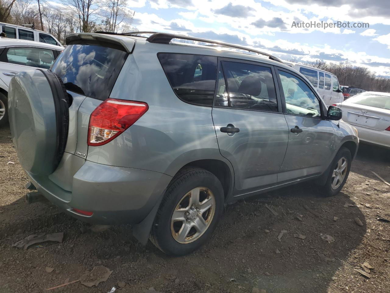 2007 Toyota Rav4  Blue vin: JTMBD33V476053152