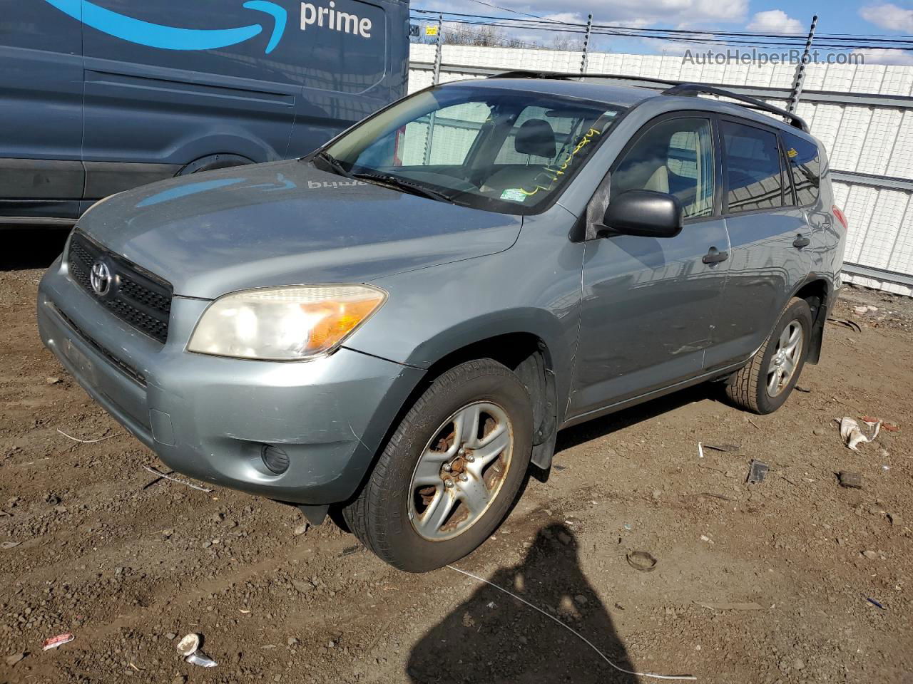 2007 Toyota Rav4  Blue vin: JTMBD33V476053152