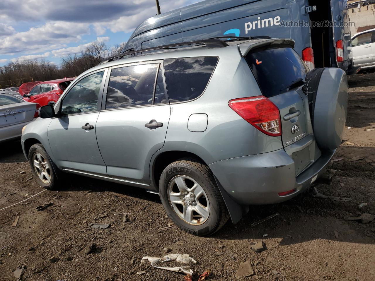 2007 Toyota Rav4  Blue vin: JTMBD33V476053152