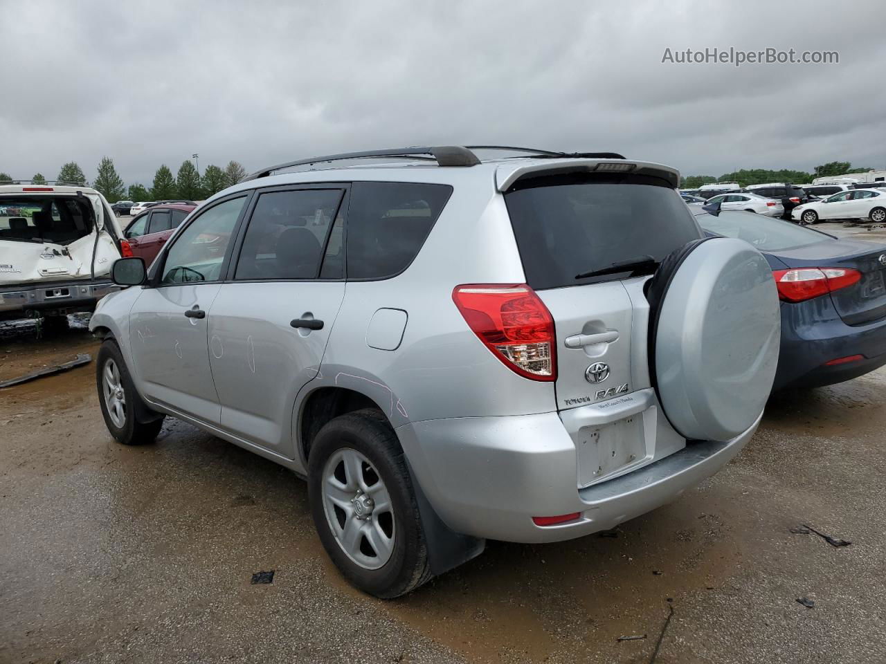 2007 Toyota Rav4  Белый vin: JTMBD33V576026350