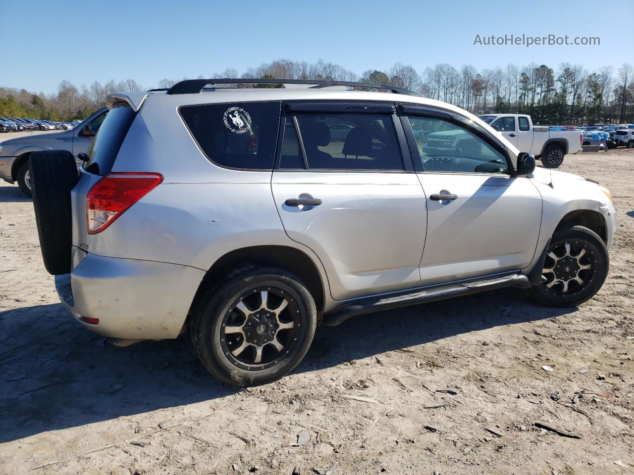 2007 Toyota Rav4  Silver vin: JTMBD33V576049191