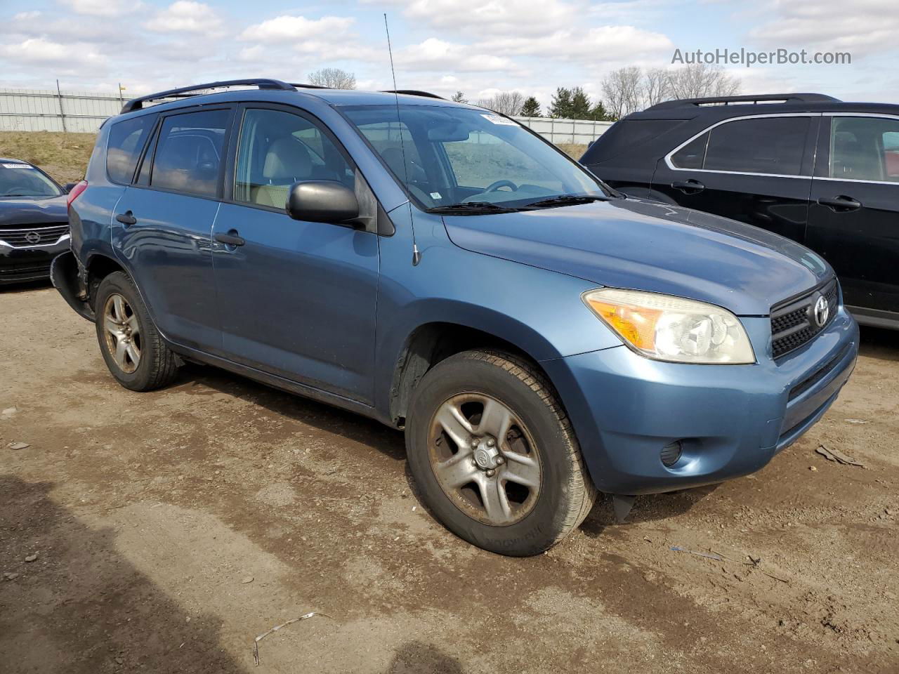 2007 Toyota Rav4  Синий vin: JTMBD33V675063106