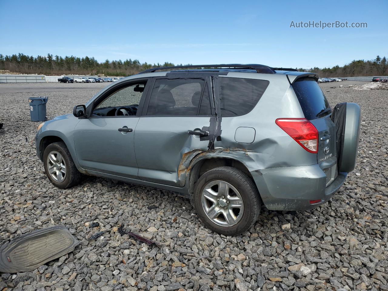 2007 Toyota Rav4  Teal vin: JTMBD33V675091830