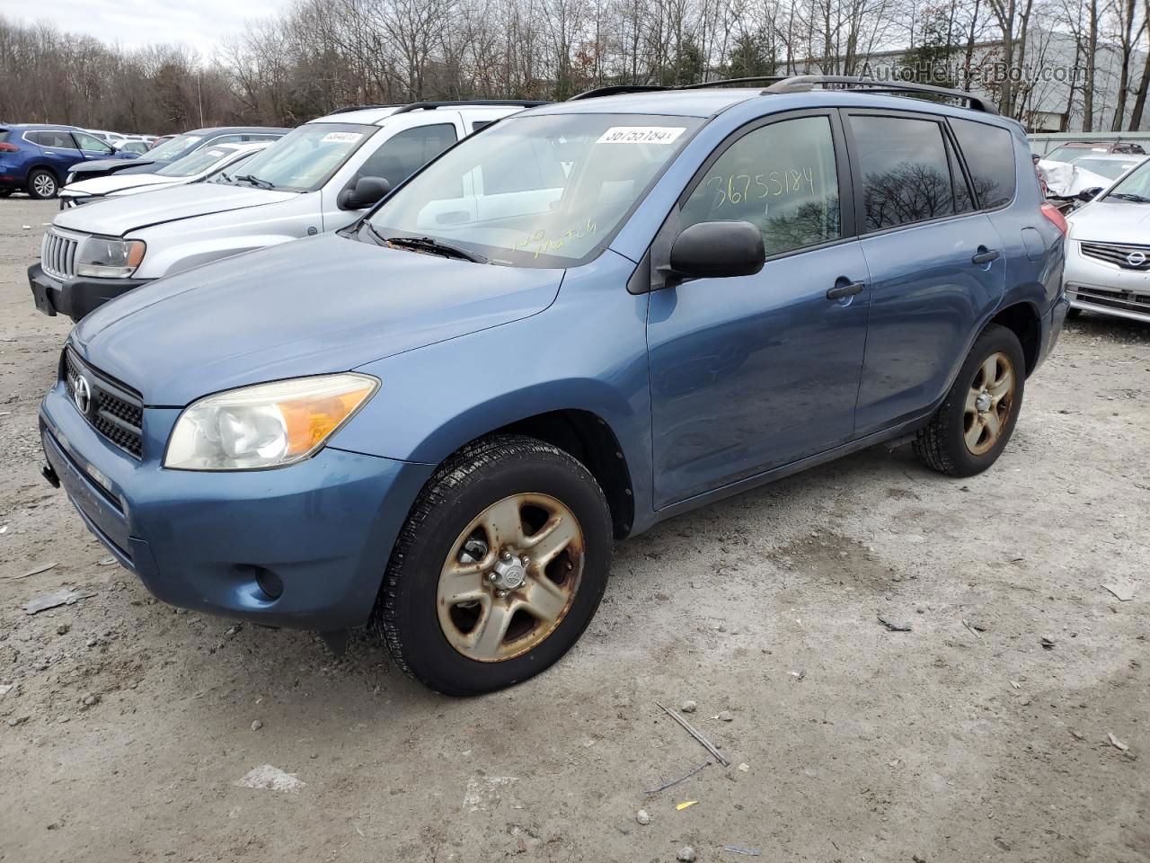 2007 Toyota Rav4  Blue vin: JTMBD33V675096901