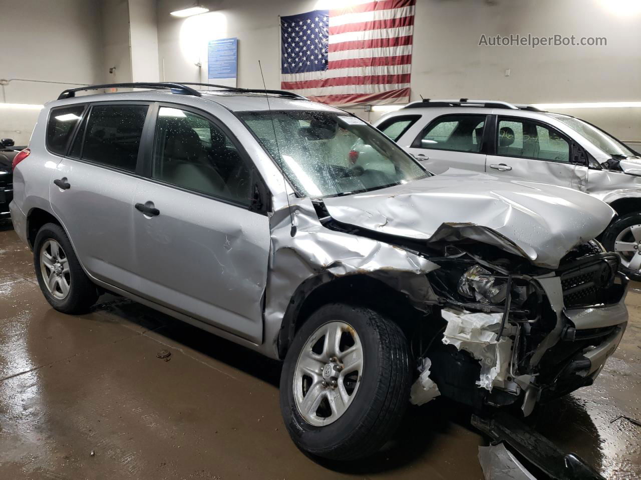 2007 Toyota Rav4  Silver vin: JTMBD33V675116225