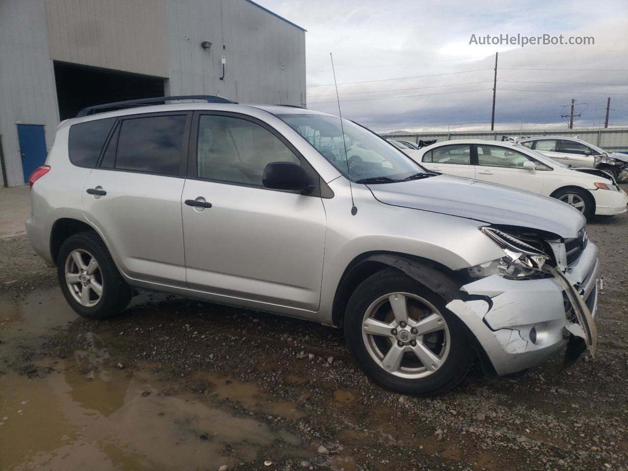 2007 Toyota Rav4  Silver vin: JTMBD33V676030441