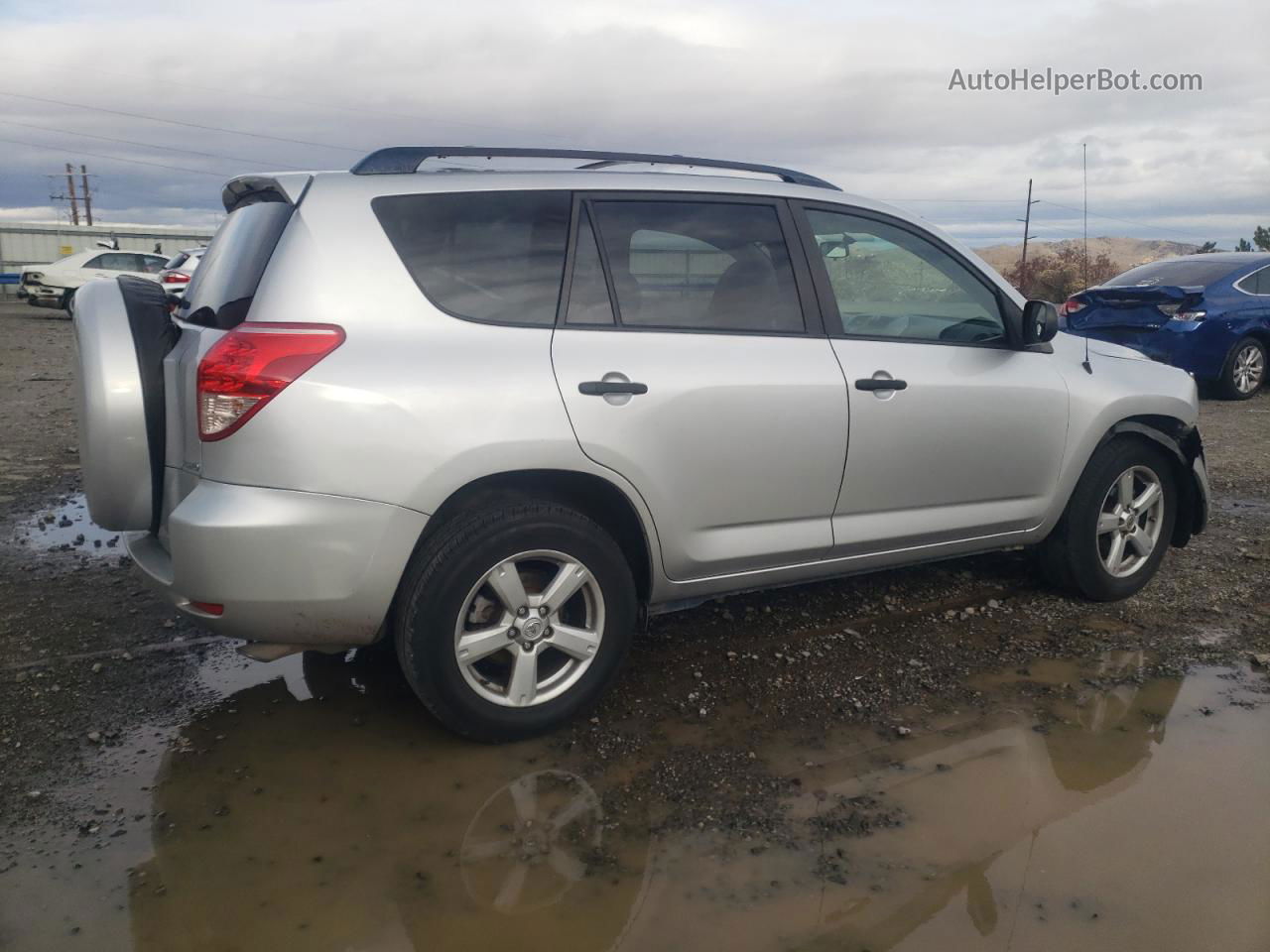 2007 Toyota Rav4  Silver vin: JTMBD33V676030441