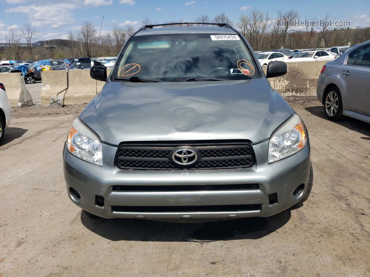 2007 Toyota Rav4  Gray vin: JTMBD33V676032657