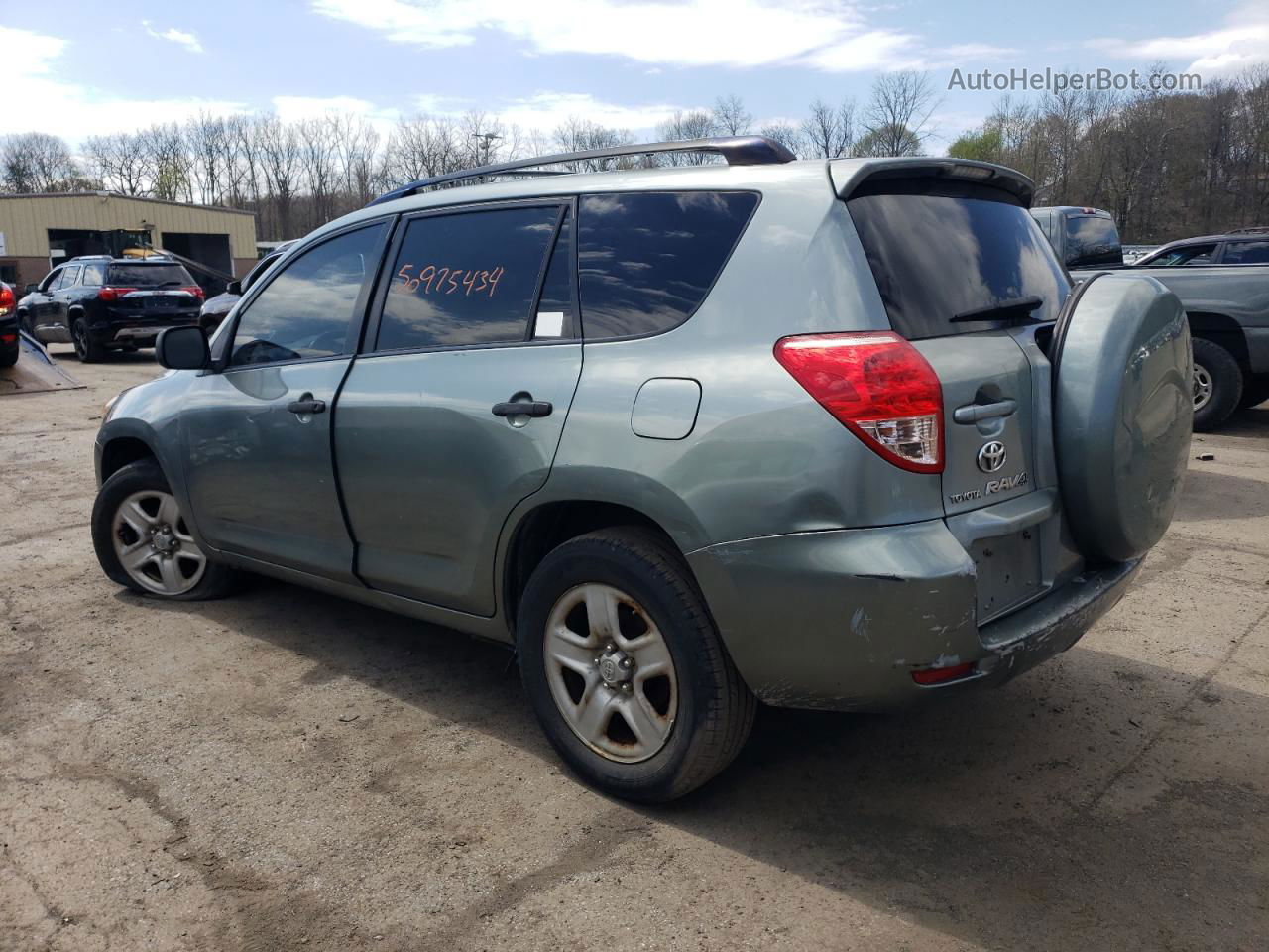 2007 Toyota Rav4  Gray vin: JTMBD33V676032657