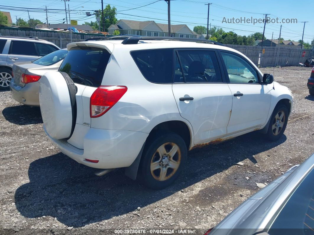 2007 Toyota Rav4   Белый vin: JTMBD33V775113303