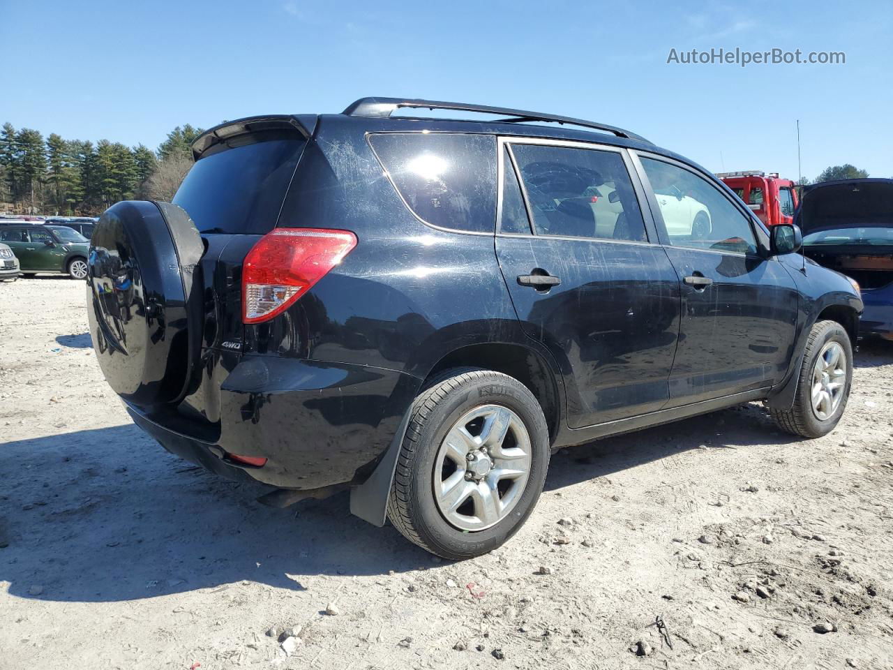 2007 Toyota Rav4  Black vin: JTMBD33V776031971