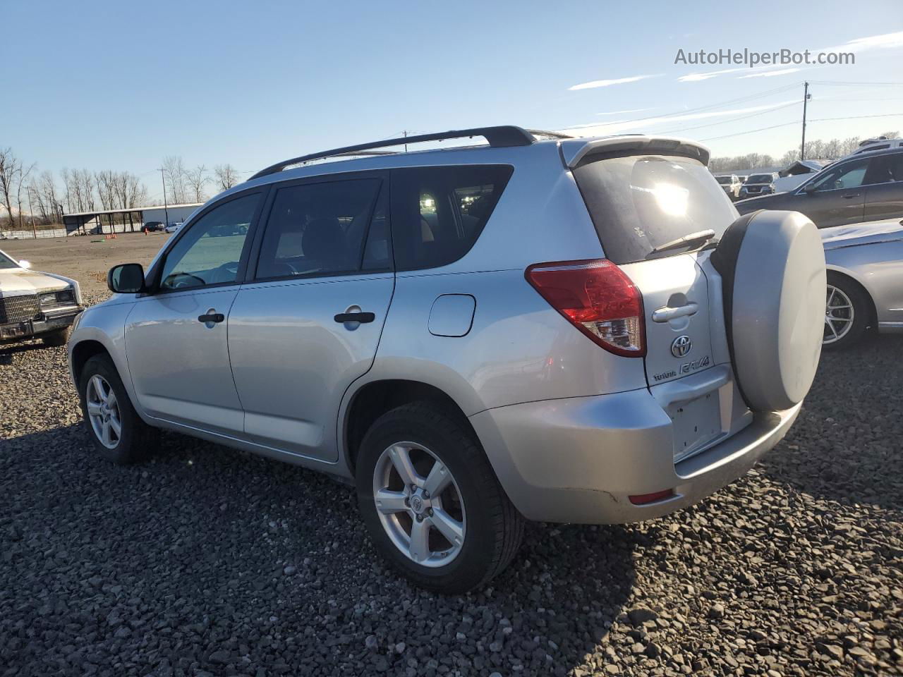 2007 Toyota Rav4  Silver vin: JTMBD33V776032442