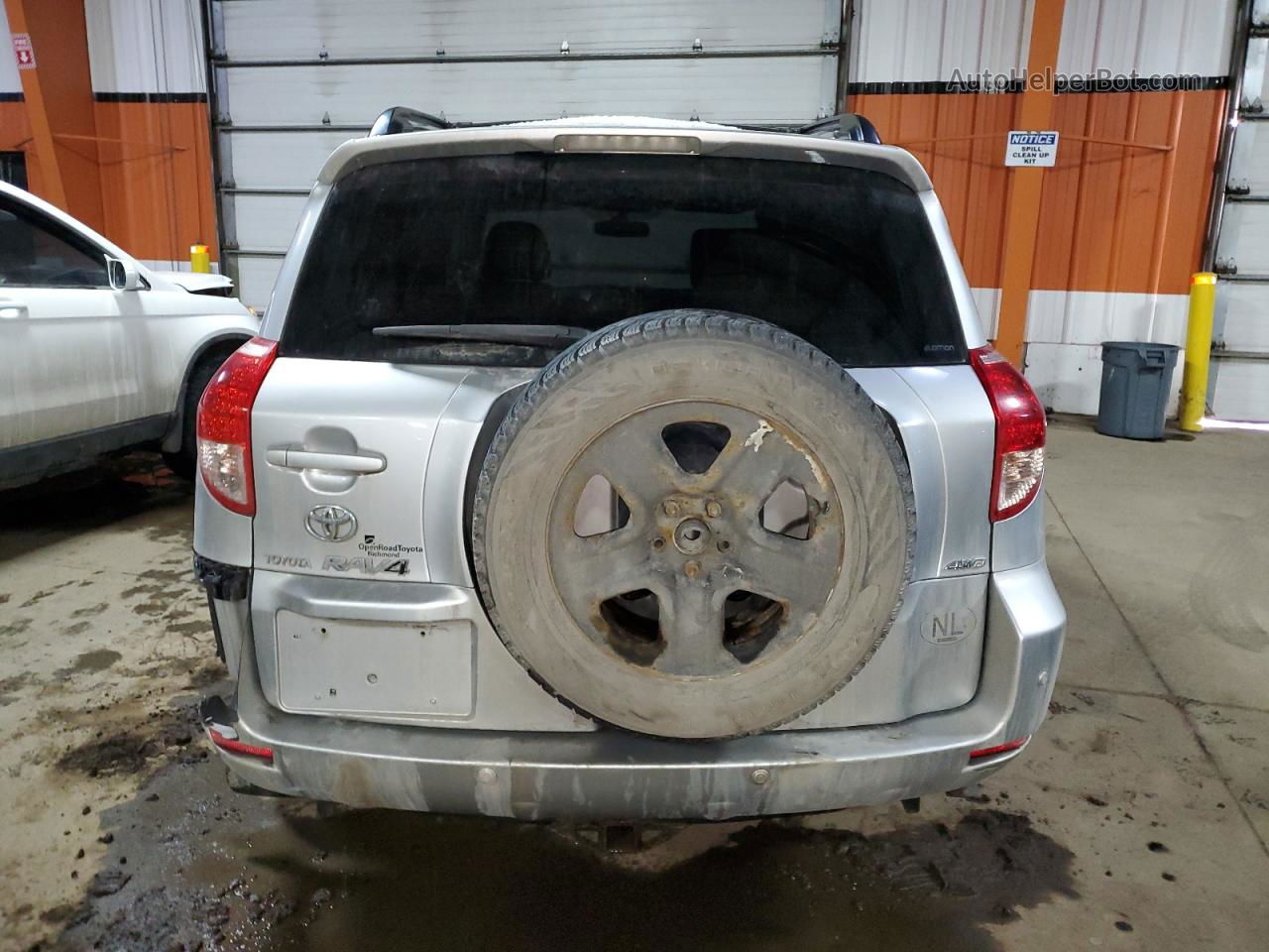 2007 Toyota Rav4  Silver vin: JTMBD33V776036314