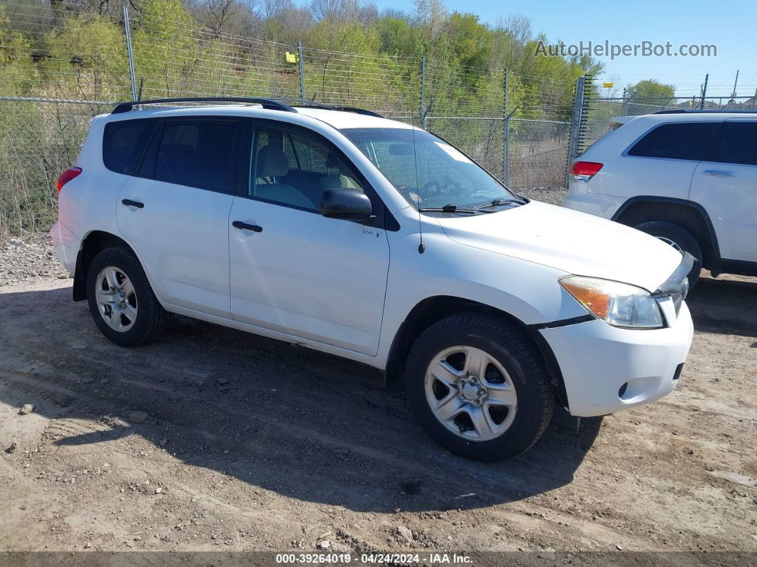 2007 Toyota Rav4   White vin: JTMBD33V975100388