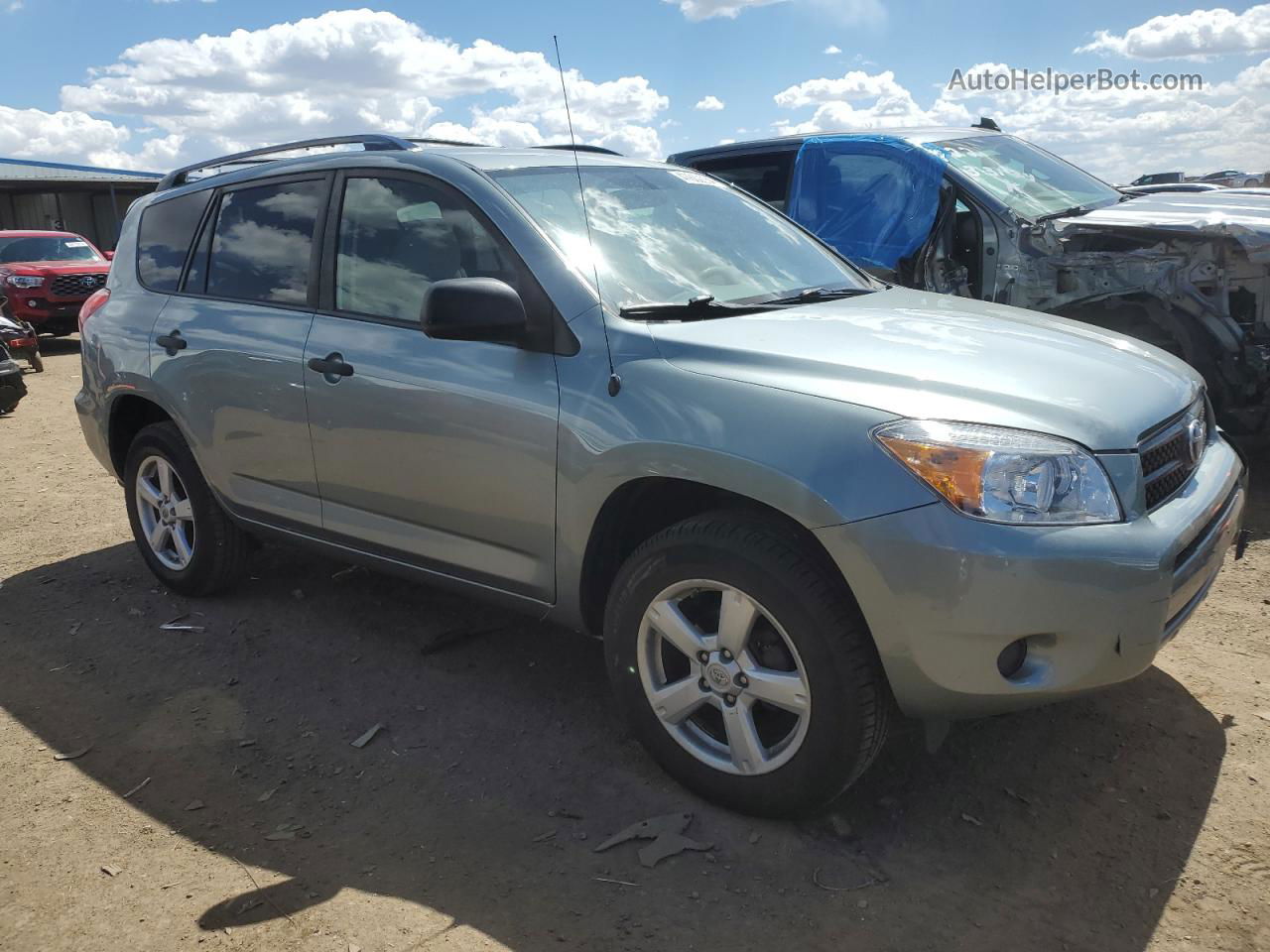 2007 Toyota Rav4  Gray vin: JTMBD33V976027663