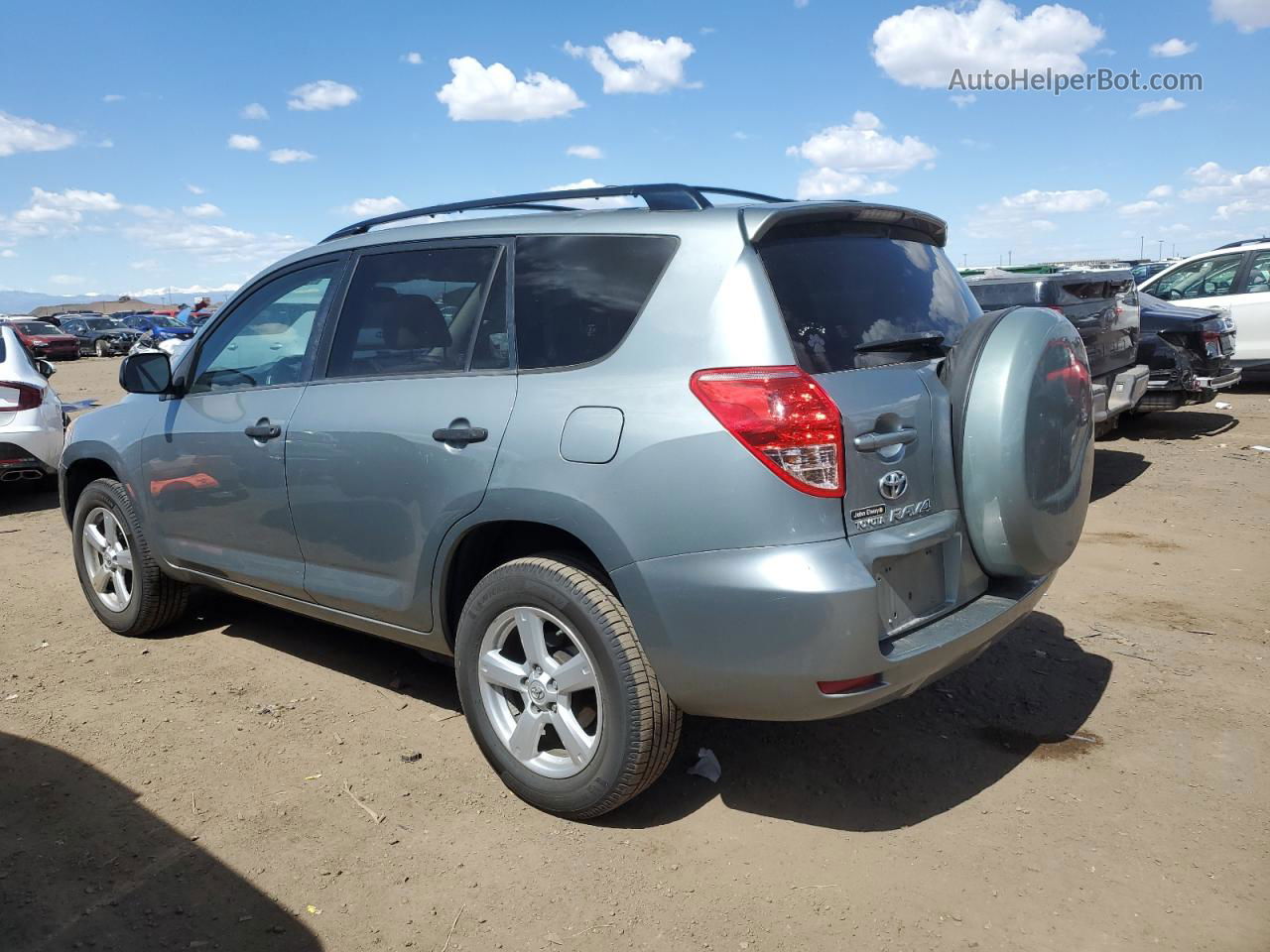 2007 Toyota Rav4  Gray vin: JTMBD33V976027663