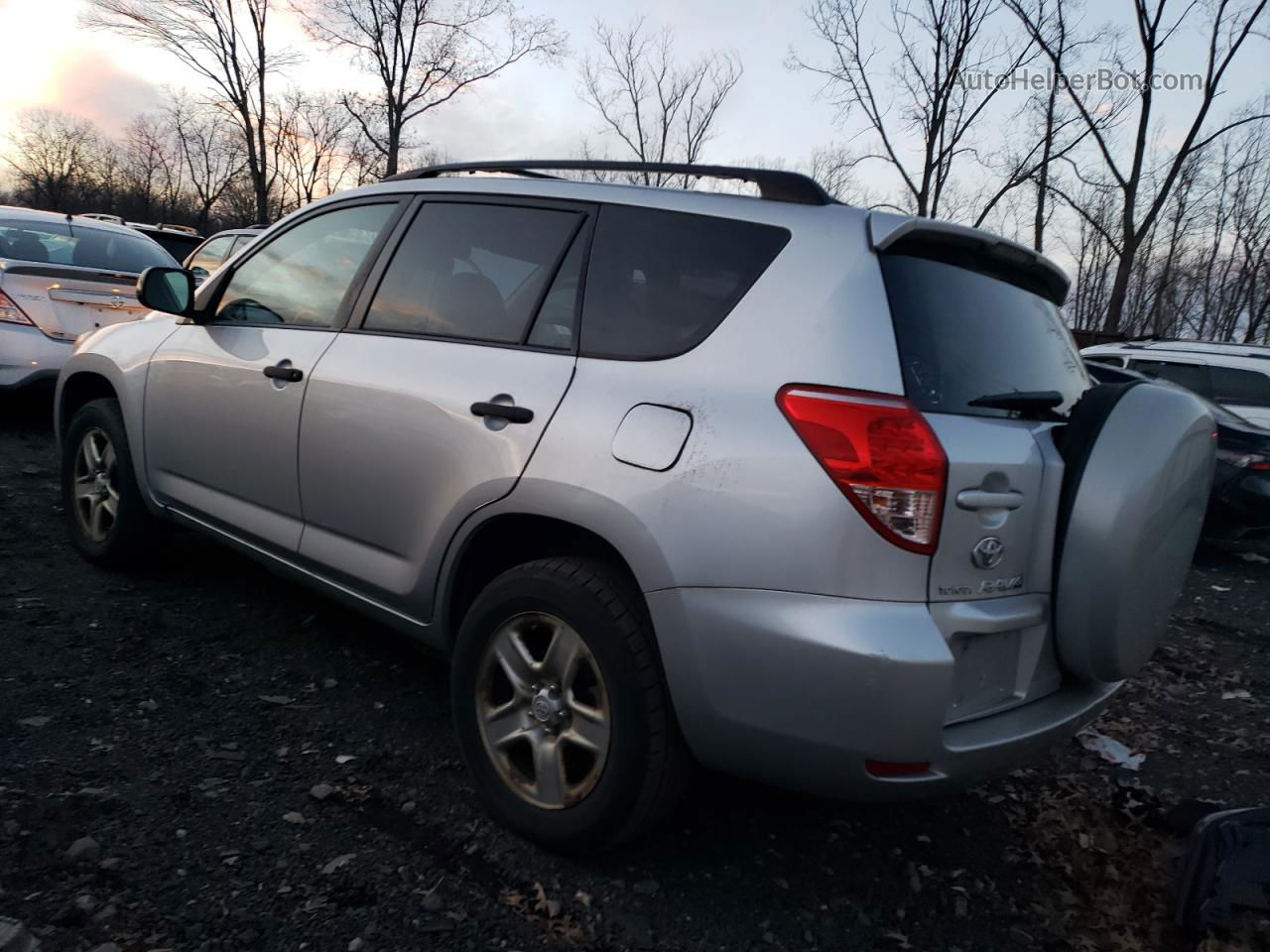 2007 Toyota Rav4  Silver vin: JTMBD33V976053647