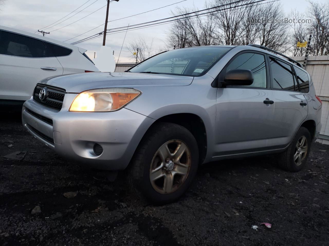 2007 Toyota Rav4  Silver vin: JTMBD33V976053647