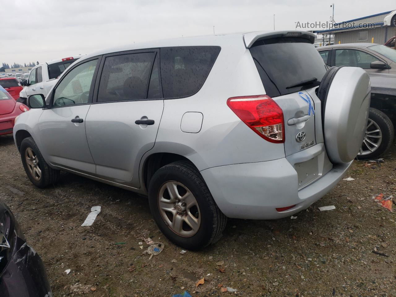 2007 Toyota Rav4 Silver vin: JTMBD33VX75071564