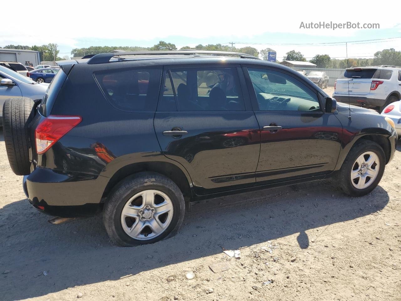 2007 Toyota Rav4  Черный vin: JTMBD33VX75112744