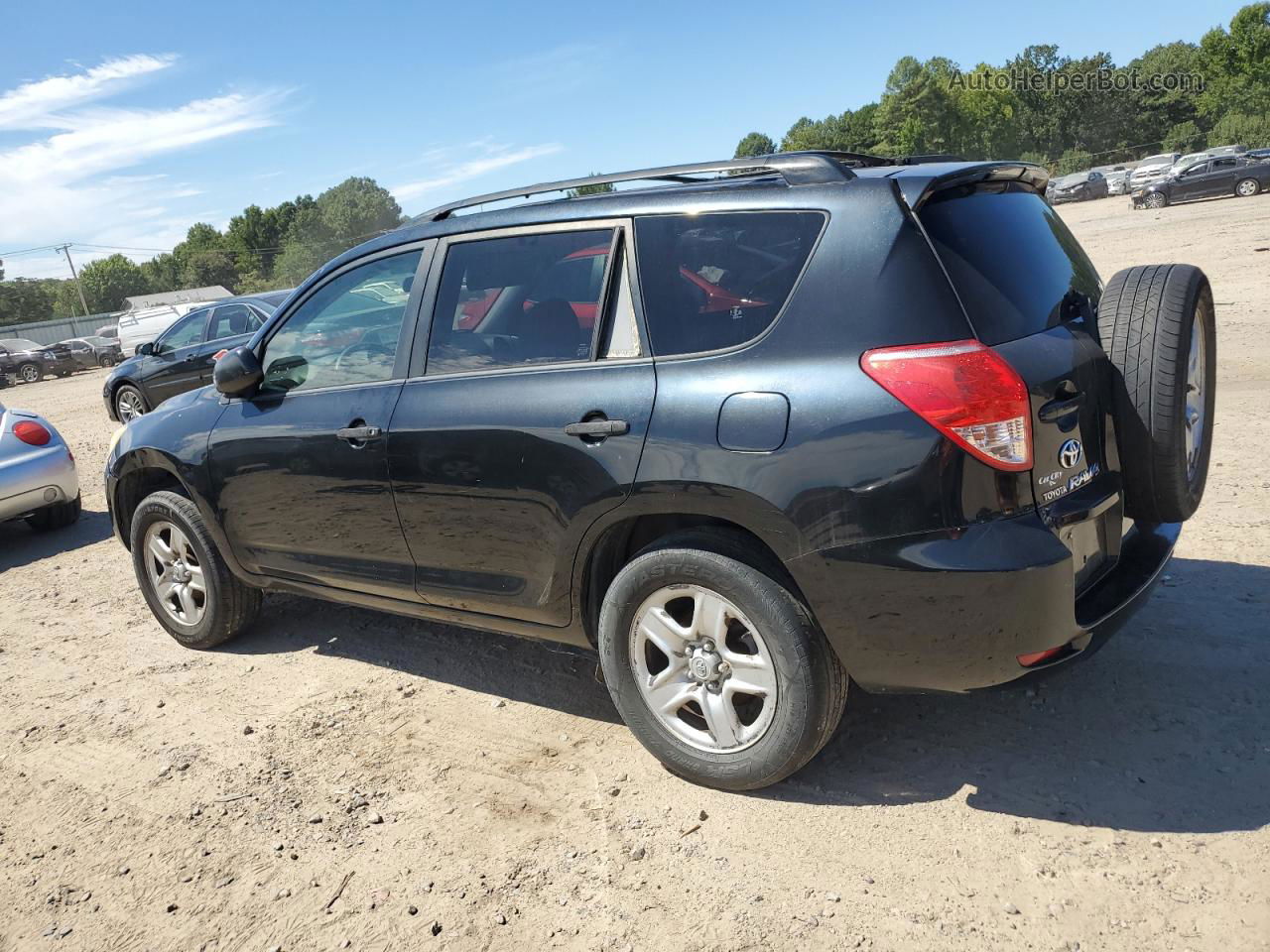 2007 Toyota Rav4  Black vin: JTMBD33VX75112744